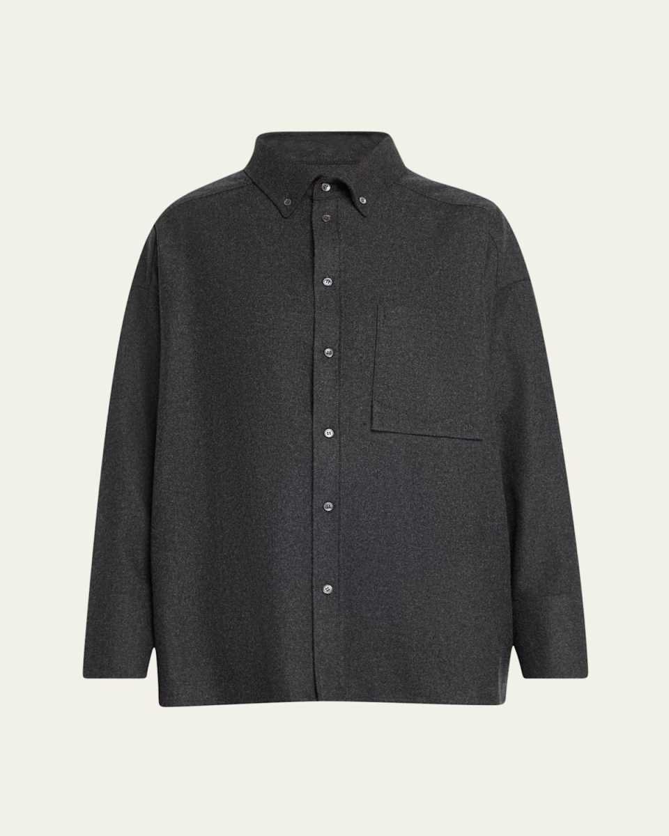 Nathalie Oversized Wool Shirt